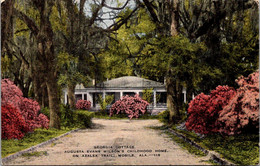 Alabama Mobile Azalea Hill Georgia Cottage Augusta Evans Wilson's Childhood Home - Mobile