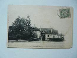 RARE - CPA 88 VOSGES - NOMEXY : Hôtel Du Parc - Buvette Et Restaurant - Friture Et Matelote - Nomexy