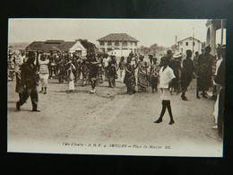 COTE D'IVOIRE                     ABIDJAN                          PLACE DU MARCHE - Côte-d'Ivoire