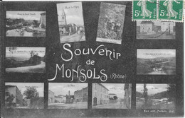 Souvenir De Monsols (Rhône) - Souvenir De...