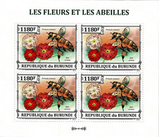 BURUNDI 2013 Mi 3289A KLB ASIAN HONEY BEE MINT MINIATURE SHEET ** - Hojas Y Bloques