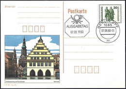 Germany GDR 1990 - Postal Stationary Mi 3345 - YT 2948 - Cartoline Private - Usati