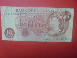 GRANDE-BRETAGNE 10 SHILLINGS 1960-70 Circuler (L.13) - 10 Shillings