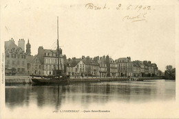 Landerneau * Le Quai St Houardon * Bateau Voilier - Landerneau