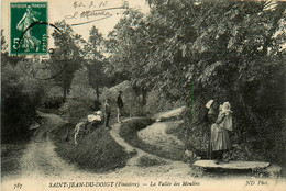 St Jean Du Doigt * Route Chemin Et La Vallée Des Moulins * Coiffe Villageois - Autres & Non Classés