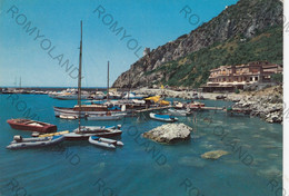 CARTOLINA  S.FELICE CIRCEO,LATINA,LAZIO,IL PORTO,SPIAGGIA,SOLE,VACANZA,MARE,LUNGOMARE,BARCHE A VELA,VIAGGIATA 1969 - Latina