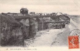 CPA - 14 - LUC SUR MER - Les Falaises - LL - Luc Sur Mer