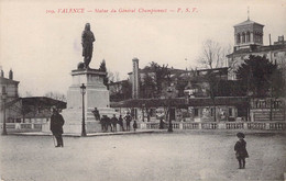 CPA - 26 - Valence - Statue De Général Championnet PSV - Animée - Valence