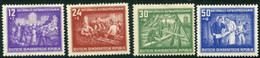 DDR / E. GERMANY 1952 National Reconstruction MNH / **.  Michel  303-06 - Ungebraucht