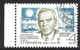 URSS. N°3935 De 1973 Oblitéré. Krenkel. - Polar Explorers & Famous People