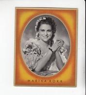 Bunte Filmbilder Vol I Marika Rökk  Großbild Zigarettenindustrie #88 Von 1937 - Other Brands