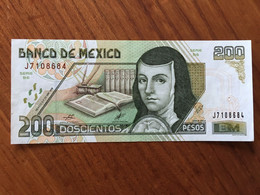 MEXIQUE - 200 Pesos - Pick 109d - Septième Édition, Type 1bis - Série BS - Daté Du 23 Abr 1999 - UNC - Mexique