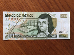 MEXIQUE - 200 Pesos - Pick 119 - Septième Édition, Type 3 - Série BY - Daté Du 18 Oct 2000 - UNC - Mexique