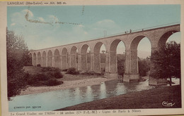 43 LANGEAC   LE GRAND VIADUC 18 ARCHES - Langeac