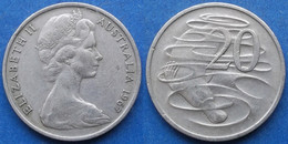 AUSTRALIA - 20 Cents 1967 "duckbill Platypus" KM# 66 Elizabeth II Decimal Coinage (1971-2022) - Edelweiss Coins - 20 Cents