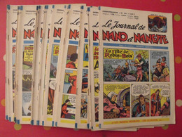 Lot De 20 Revues BD Le Journal De Nano Et Nanette. 1965-1966. à Redécouvrir - Altri & Non Classificati