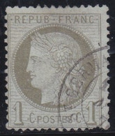 France   .    Y&T   .    50    .     O      .    Oblitéré - 1871-1875 Cérès