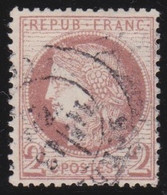 France   .    Y&T   .    51    .     O      .    Oblitéré - 1871-1875 Cérès