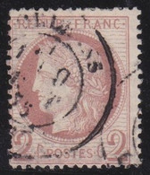 France   .    Y&T   .    51    .     O      .    Oblitéré - 1871-1875 Cérès