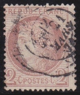 France   .    Y&T   .    51    .     O      .    Oblitéré - 1871-1875 Ceres