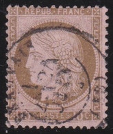 France   .    Y&T   .    54      .     O      .    Oblitéré - 1871-1875 Cérès