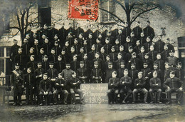 Tours ? ( Cachet Yzeures Sur Creuse ) * Carte Photo Militaire * 29ème De Ligne 7ème Compagnie 1909 * Caserne Régiment - Tours