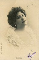 KAPRISS * Carte Photo * Artiste Spectacle Music Hall Cabaret Théâtre * Photo REUTLINGER - Artistas