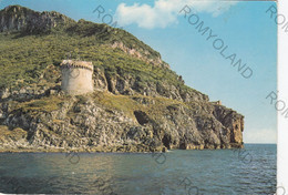 CARTOLINA  SABAUDIA,LATINA,LAZIO,TORRE PAOLA,MARE,SOLE,ESTATE,VACANZA,SPIAGGIA,LUNGOMARE,BARCHE A VELA,VIAGGIATA 1967 - Latina