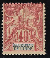 Inde N°10 - Neuf * Avec Charnière - TB - Unused Stamps