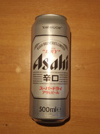 Lattina Italia - Birra Asahi  - 50cl -  ( Vuota ) - Cannettes