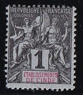 Inde N°1 - Neuf ** Sans Charnière - TB - Unused Stamps