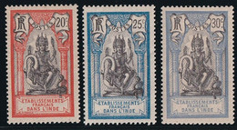 Inde N°32/34 - Neuf ** Sans Charnière - TB - Unused Stamps