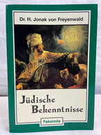 Jüdische Bekenntnisse Aus Allen Zeiten Und Ländern. - Judaism