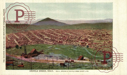 USA. CRIPPLE CREEK, CRIPPLE CREEK SHORT LINE, COLORADO - Colorado Springs
