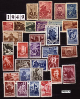BULGARIA - 1949 -  Full Year, Mi-Nr. 688/717  -  MNH - Années Complètes