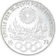 Monnaie, République Fédérale Allemande, 10 Mark, 1972, Munich, TTB+, Argent - Gedenkmünzen