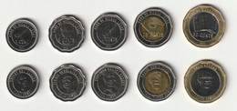 Sierra Leona Leone Set 5 Monedas 1 5 10 25 50 Cents 2022 Km New SC UNC - Sierra Leone