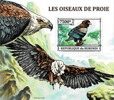 BURUNDI 2013 Mi BL 373A BIRDS OF PREY MINT MINIATURE SHEET ** - Blocks & Sheetlets