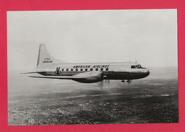 BELLE PHOTO REPRODUCTION AVION PLANE FLUGZEUG - DOUGLAS AMERICAN AIRLINES EN VOL - Aviación