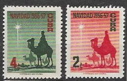 Cuba Mh * Camel (10 Euros) 1956 Christmas - Ongebruikt