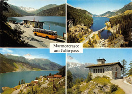 Marmorerasee  Postauto - Marmorera