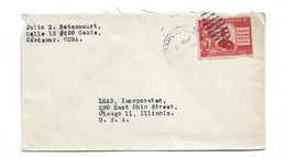 CUBA - 1944 COVER TO USA - Covers & Documents
