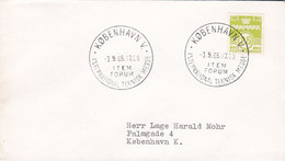 Denmark Sonderstempel 'International Teknisk Messe' KØBENHAVN V. 1965 Cover Brief To Doctor MOHR - Brieven En Documenten