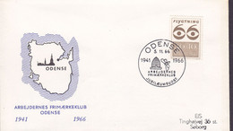 Denmark Sonderstempel 'Arbejdernes Frimærkeklub Jubilæums Udstilling' 1966 Cover Brief To SØBORG Refugee Bee Hive - Covers & Documents