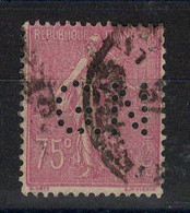 Perforé - YV 202 Perfin G.N - Used Stamps