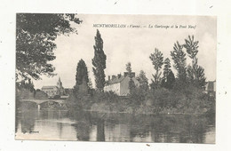 Cp, 86, MONTMORILLON, LA GARTEMPE ET LE PONT NEUF, écrite - Montmorillon