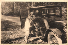 Automobile Ancienne De Marque Type Modèle ? * Carte Photo * Automobiles Auto Voiture - Turismo