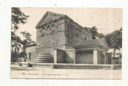 Cp, 86, POITIERS, Le Temple SAINT JEAN, Vierge - Poitiers