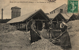 N°97250bis -cpa Mines D'or De Chatelet -les Femmes Au Triage De L'Or- - Mines