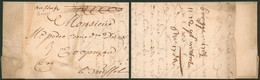 Précurseur - LAC Datée De Bruges (1743) Sans Marque De Départ > Brussel / Marque Facteur Privé - 1714-1794 (Oostenrijkse Nederlanden)